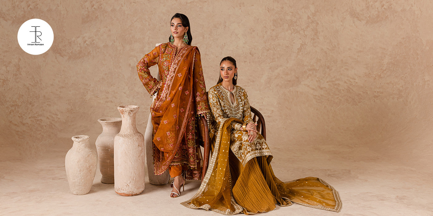 Iram Rmzan How to Style Pakistani Luxury Dresses for Formal Events – Imran Ramzan
